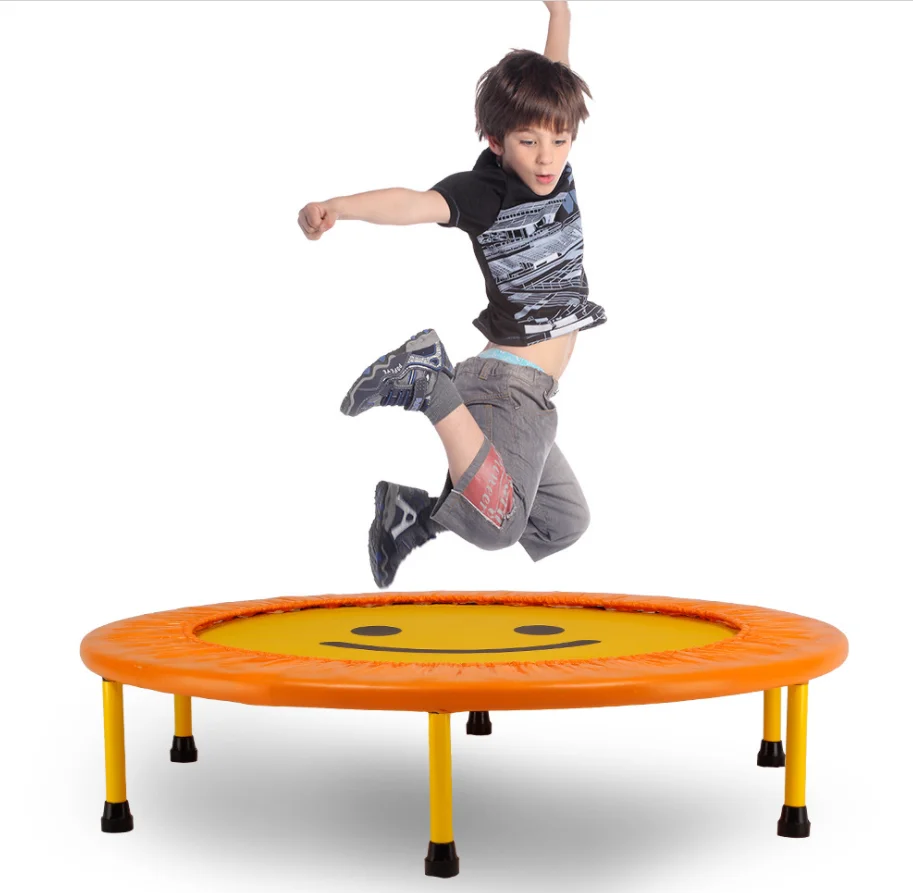 kids indoor trampoline bed 40 48 60 inch folding gym workout fitness equipment commercial mini