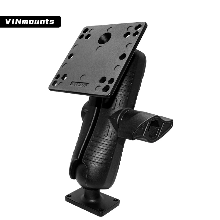 21cm swivel Monitor Mount D size 2.25' Ball head connect Bracket with 51*76mm
