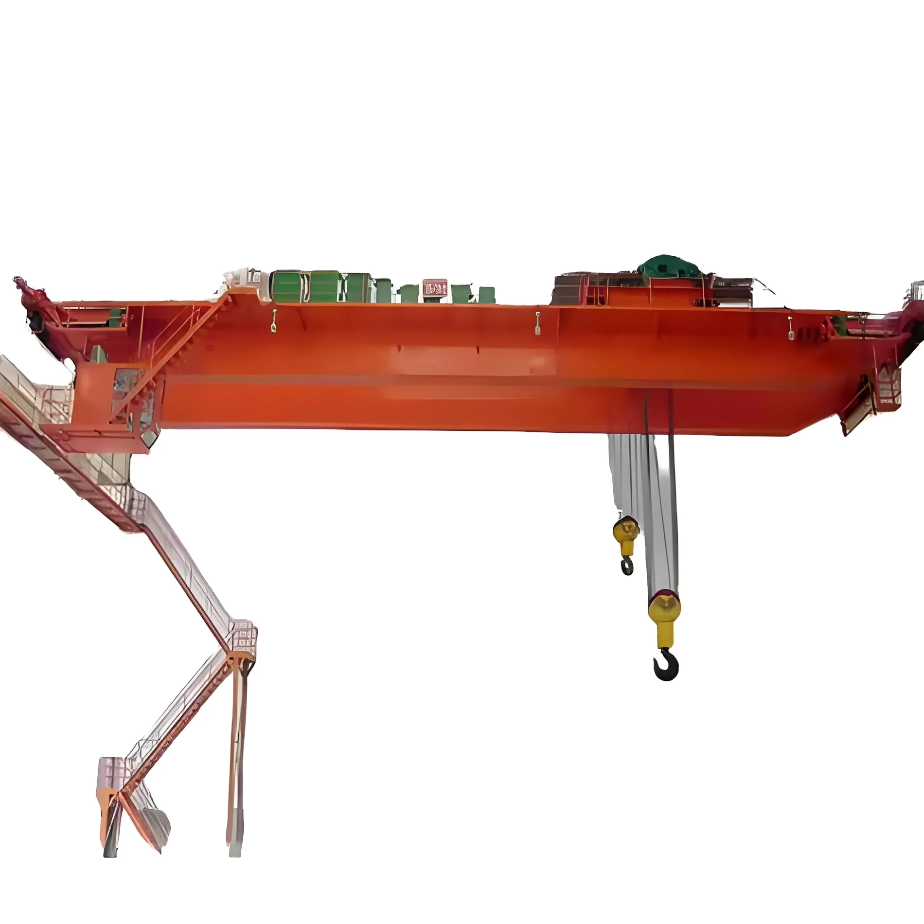 Heavy duty QB model cabin control double beam explosion proof bridge crane