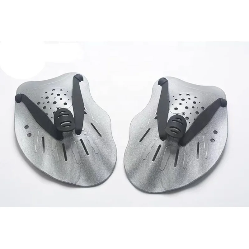 Swim Fins Surf Fins Swimming Diving Equipment Ice Swimming Gloves Custom Training Paddles with Adjustable Straps Swimmer Fins