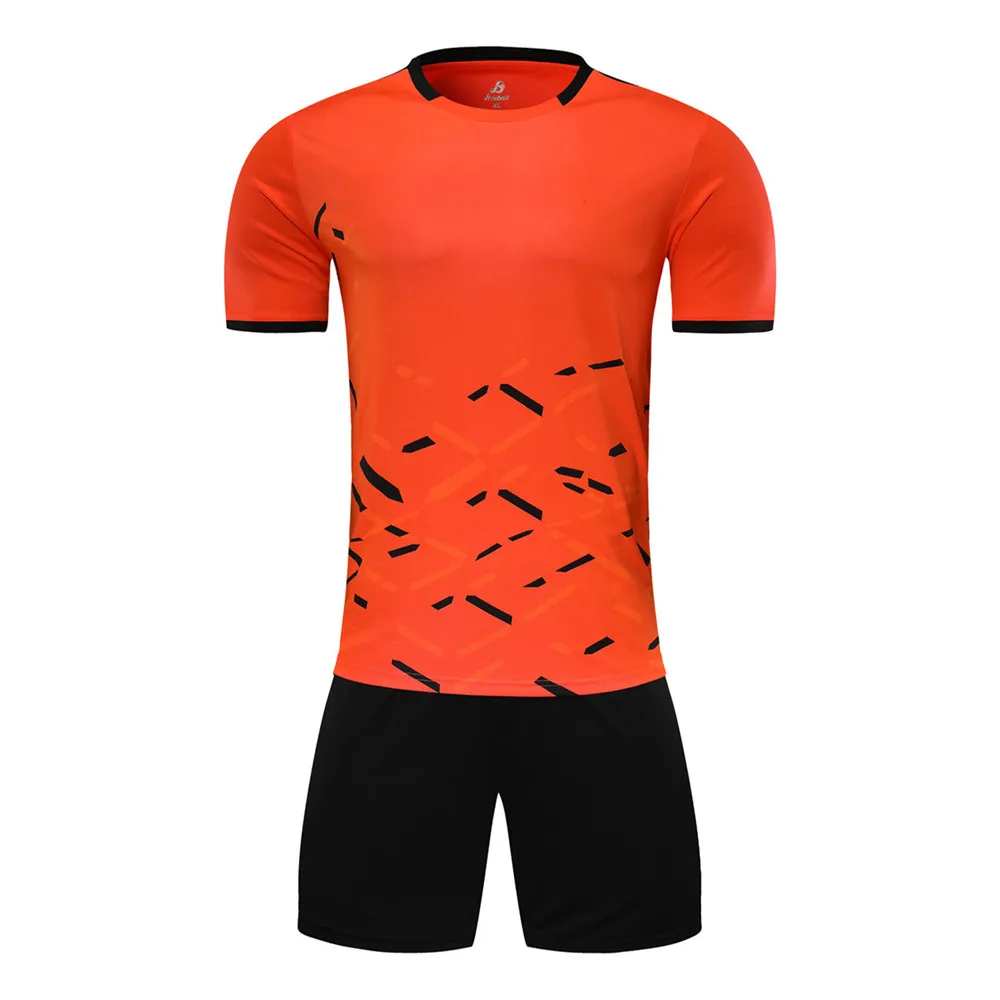 Custom Japan blank Big and Tall Football Shirts Shorts Soccer Jerseys Set online