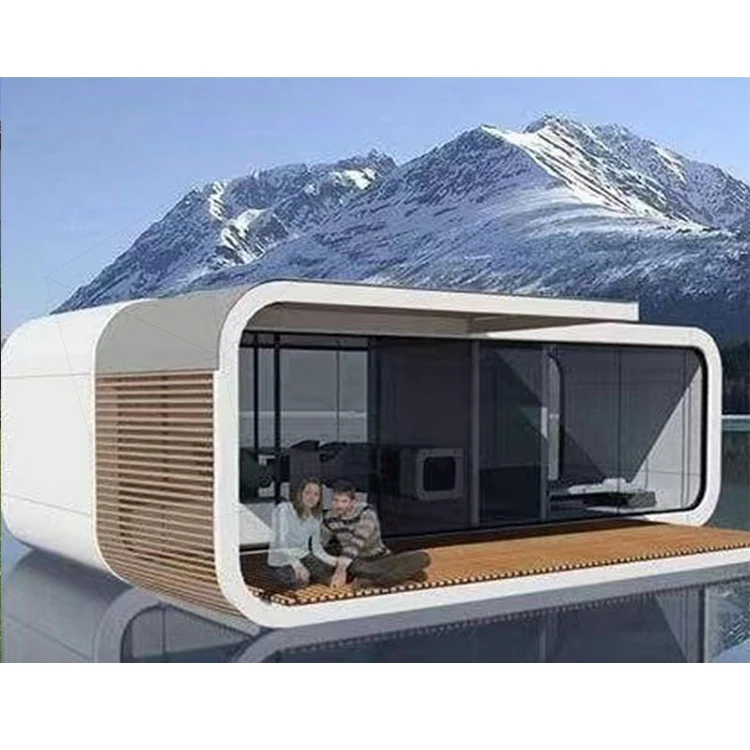 Integrated office pod prefabricated house apple cabin space capsule container house mobile homestay prefab container house