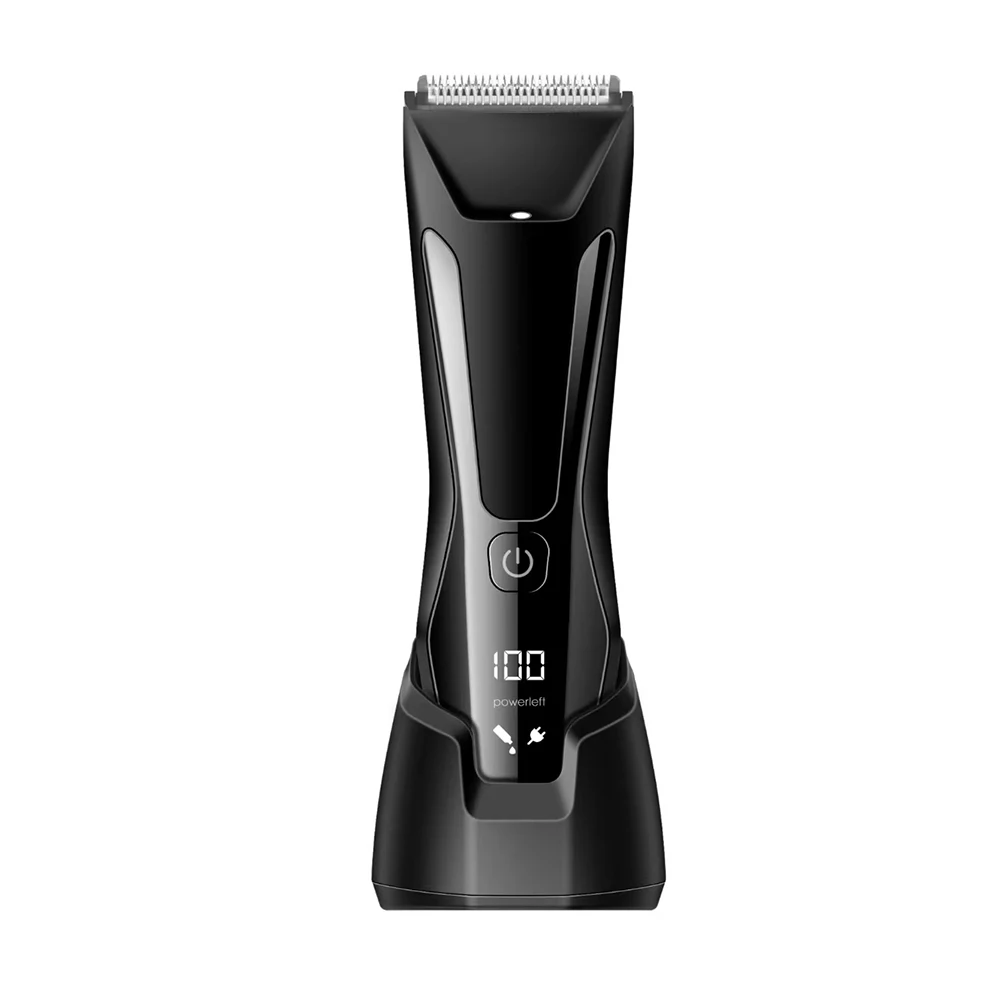 IPX 7 Professional Barbers Clippers Set LED display USB Rechargeable Electric Hair Clippers