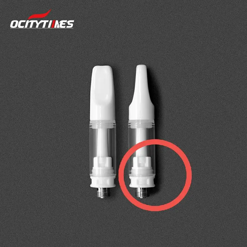 Full ceramic four holes wholesale vape cart 1ml CBD cartridge without leakage
