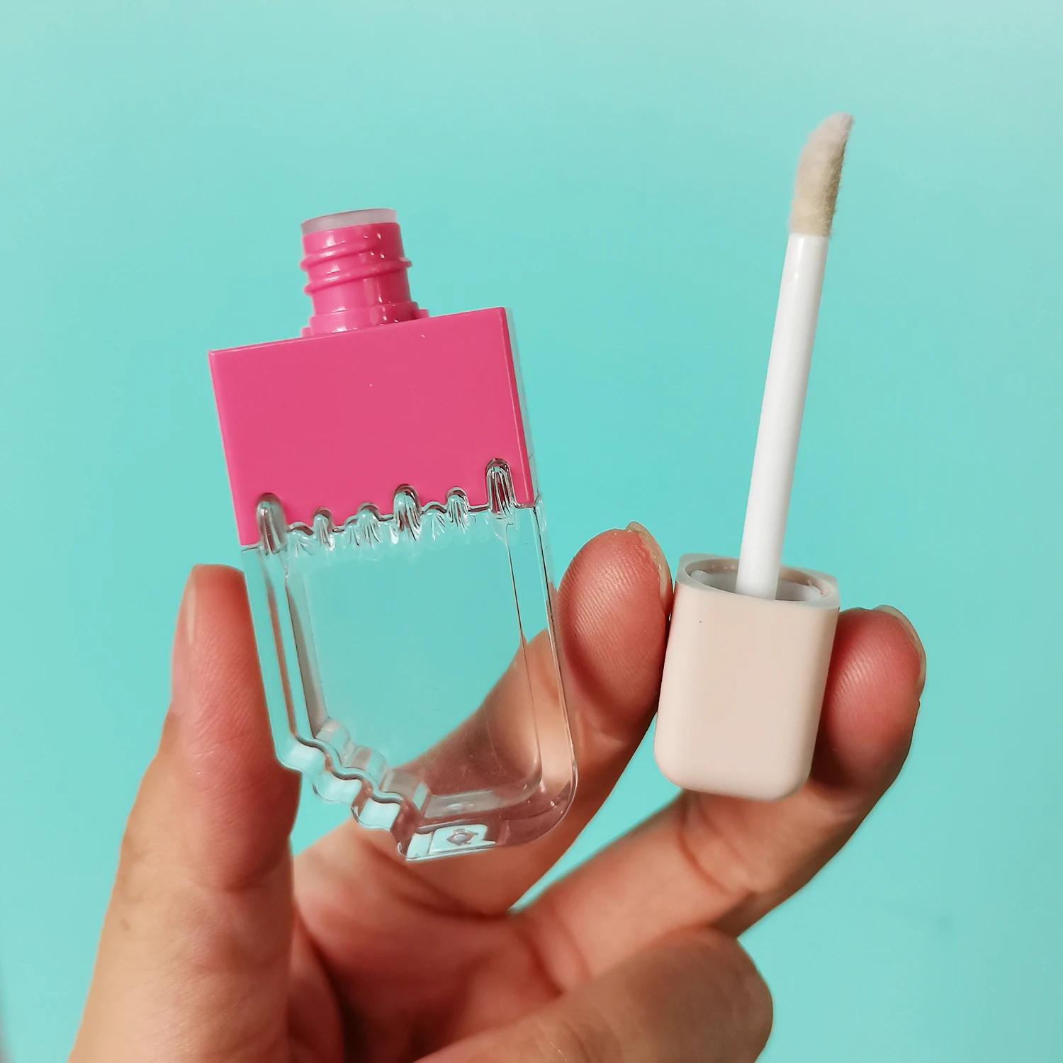 Brand lip gloss tubes choice gloss tubes 8 ml lollipop empty lip gloss tubes