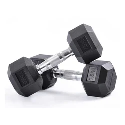 China Supplier Dumbbells High Quality 10kg Dumbbell Set Hexhead Dumbbells For Exercise Body
