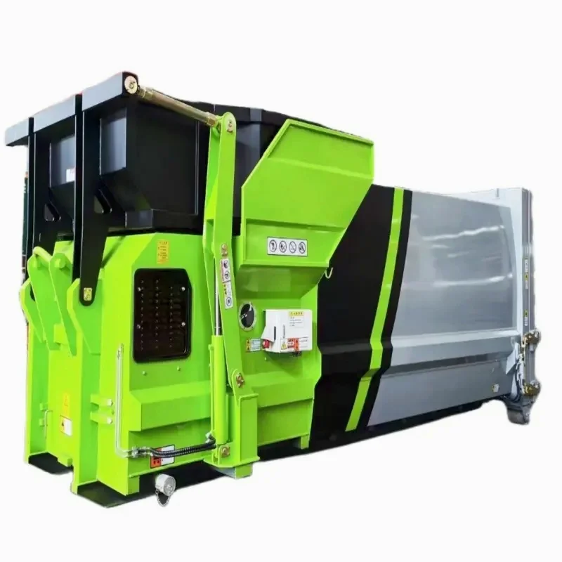 China Mobile garbage compression box 6-20m3 garbage collection and transfer station for sale