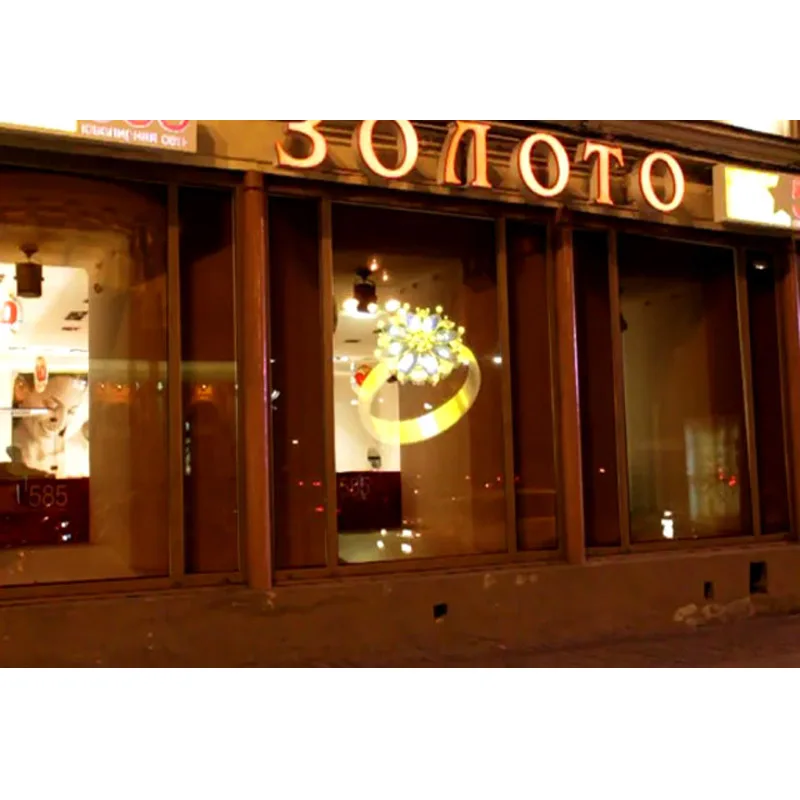 Holographic hologram clear projection film MOQ: 6 square meters