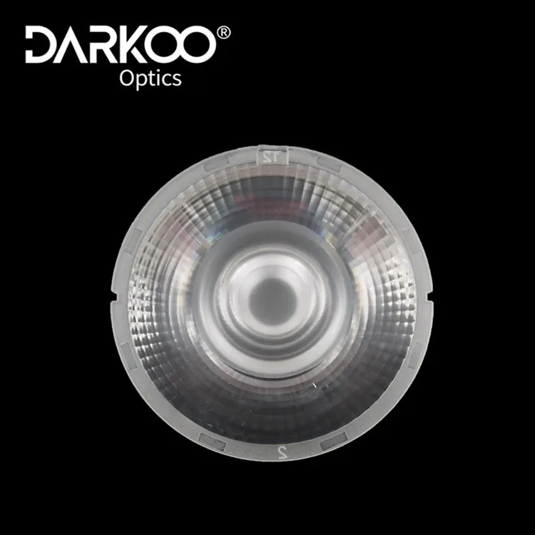 COB светодиодный оптический Прозрачный 5 градусов узкий пучок привели объектив для прожектора