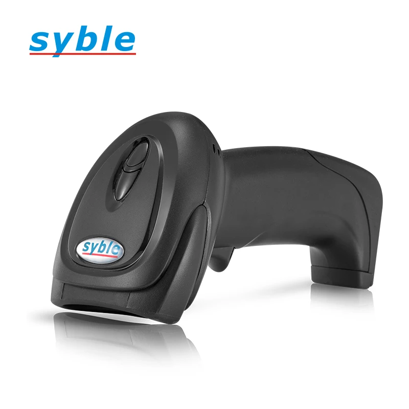 Syble XB-5066BT Chinese manufacturer sells high quality laser wireless 2.4G plus BT retail barcode scanner with charging base