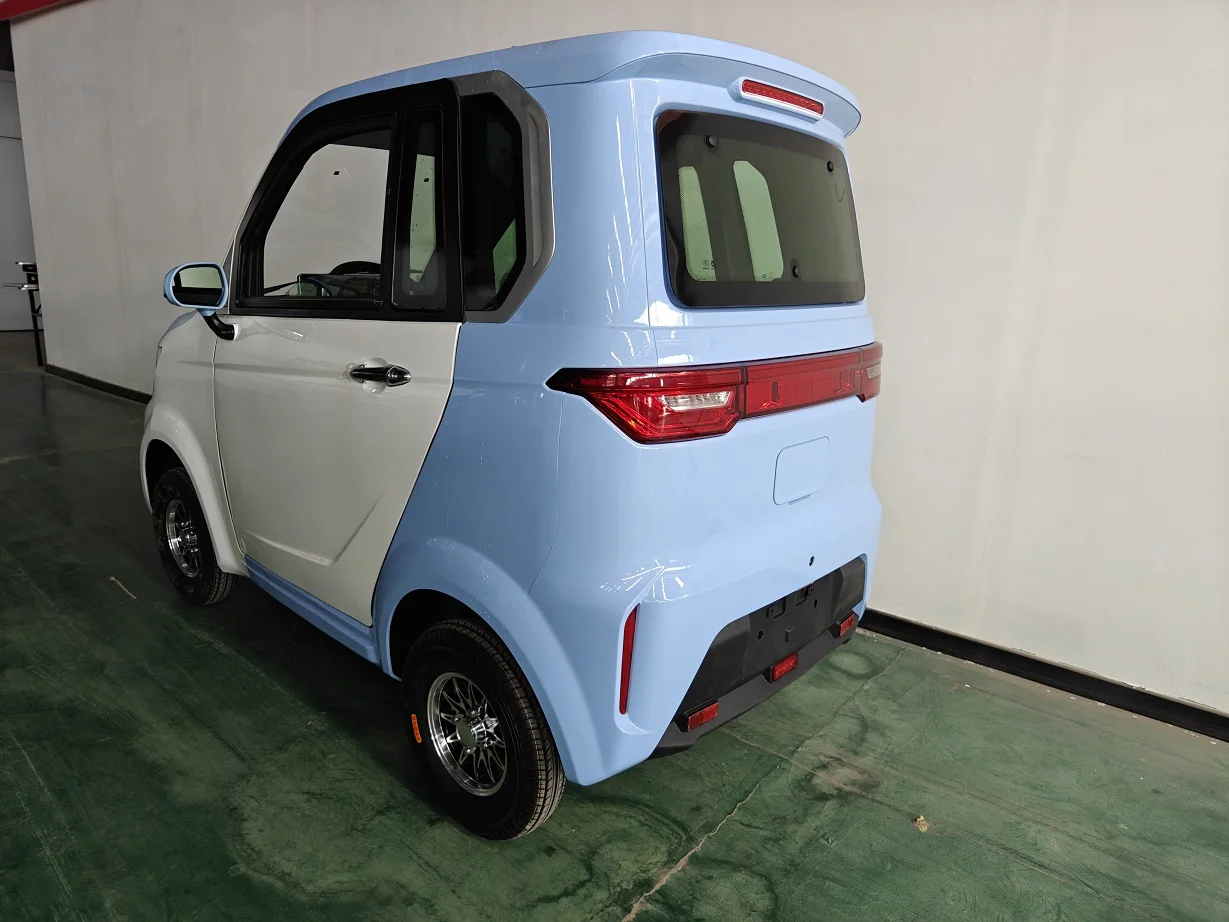 Chinese Factory 2000 W New Energy Vehicle 4-Wheels Closed Design with 2 Seats