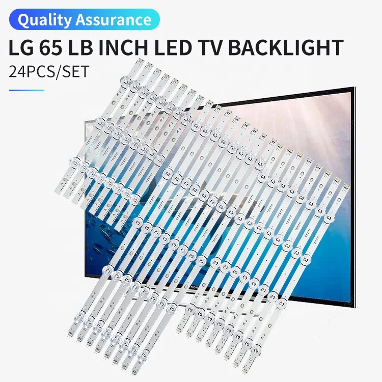 65 inches 6V2W lens tv screens repair light bar replacement led tv backlight strip for  tv