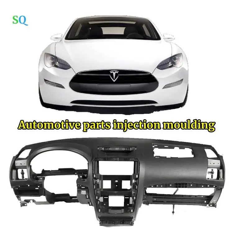 One-Stop Factory Supply Solutions OEM ODM Plastic Injection Molding Services Custom ABS Parts Chromed for Auto Cars