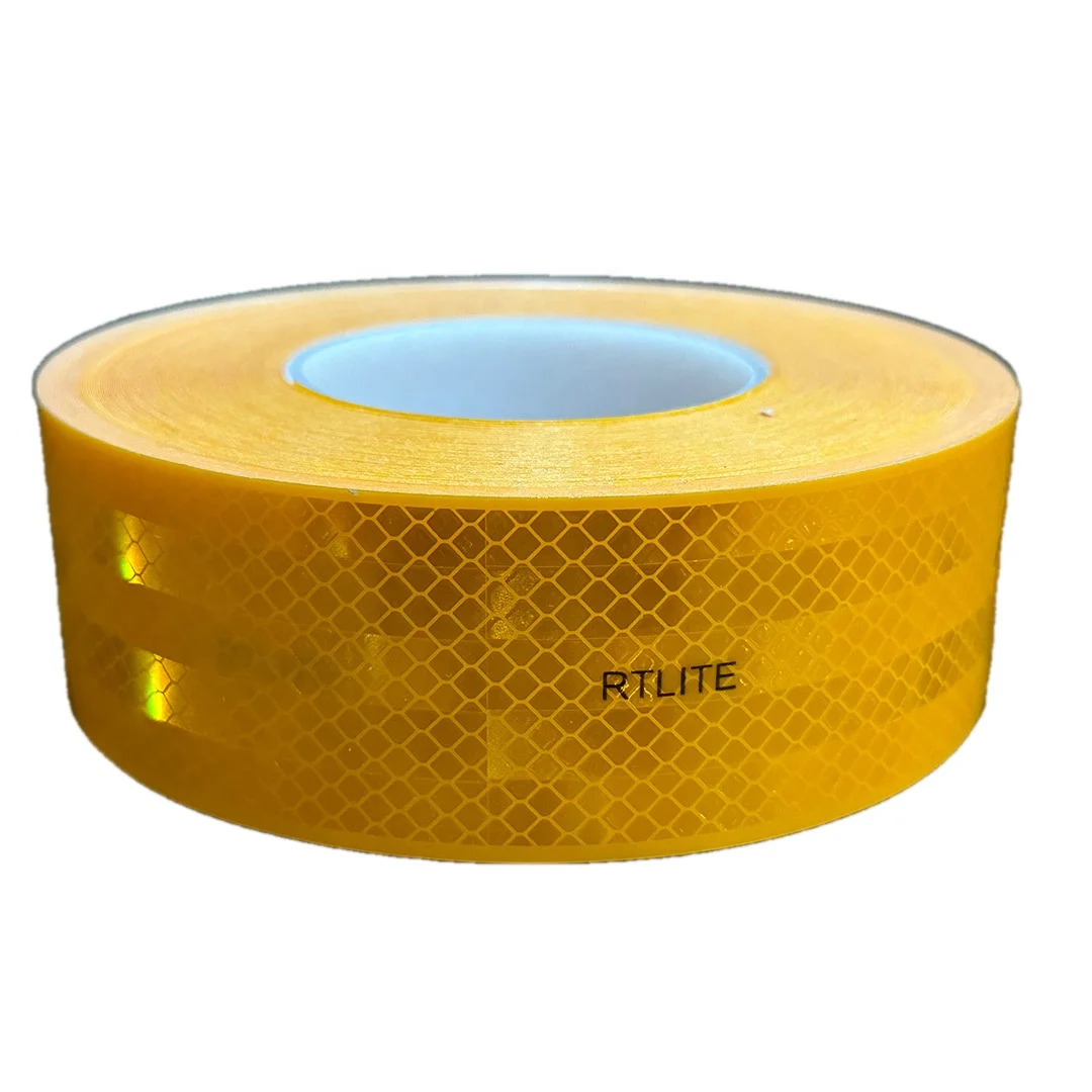 High Visibility ECE 104R Vehicle  Auto China Reflective Warning Tape Truck Sticker Reflective Adhesive Strips For Truck