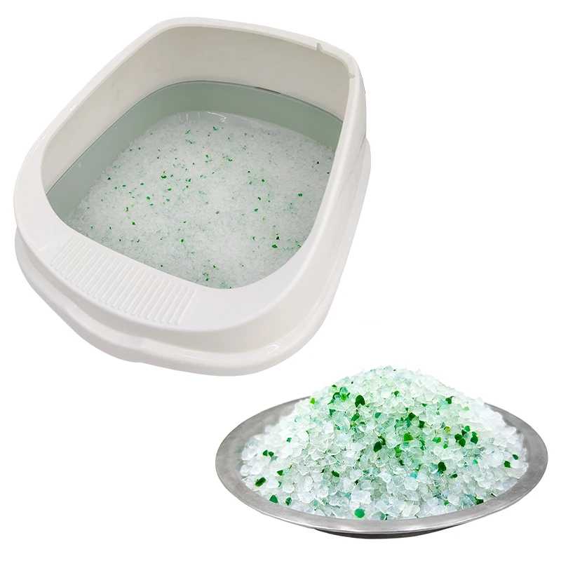 Factory Direct New Arrival pretty cat litter canada silica litter for cats crystal silica gel cat litter sand