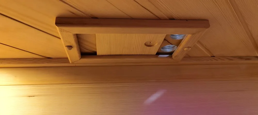 New design infrared sauna control panel portable wood sauna and steam combined room