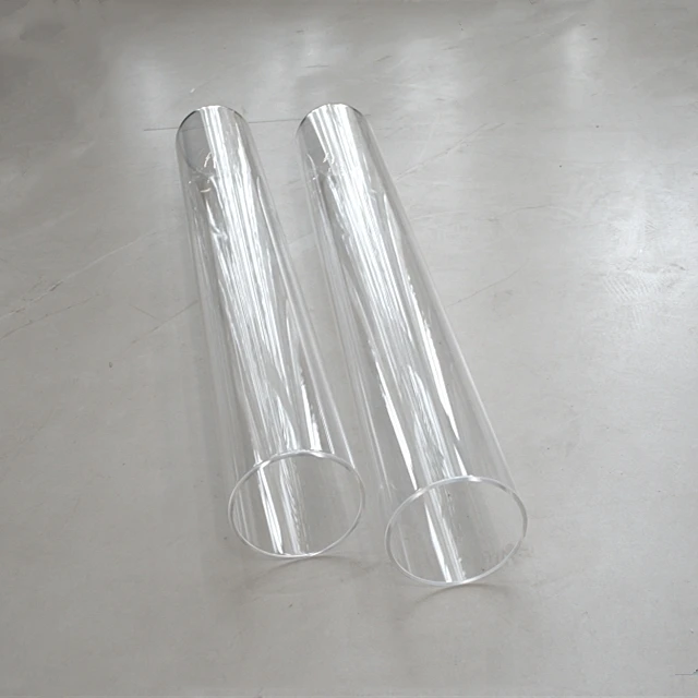 Polishing Transparent Low Oh Fused Quartz Glass Tube for Heating