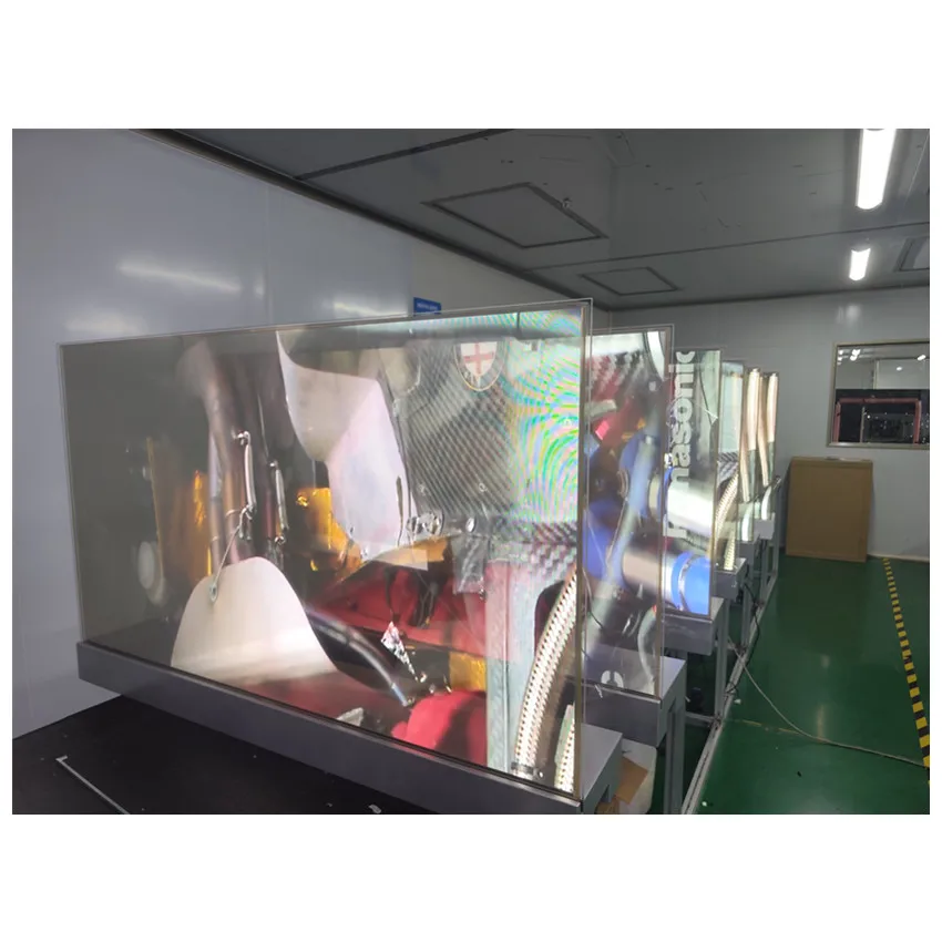 55 дюймов интерактивный сенсорный экран прозрачный телевизор oled дисплей