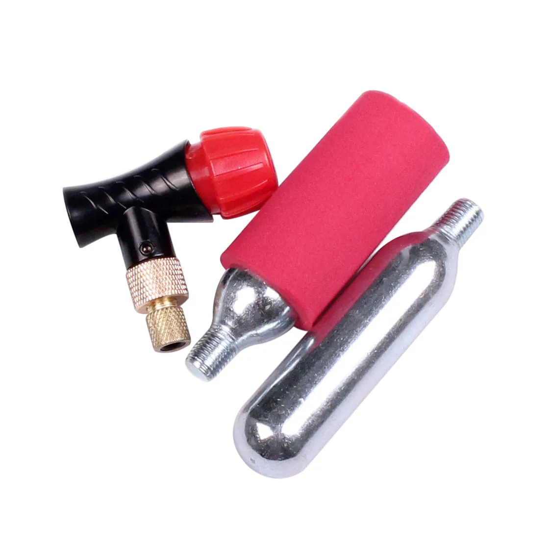 Mini Bike Tire Inflator High Pressure Co2 Bicycle Air Inflator Head For Road And Mountain Cycling