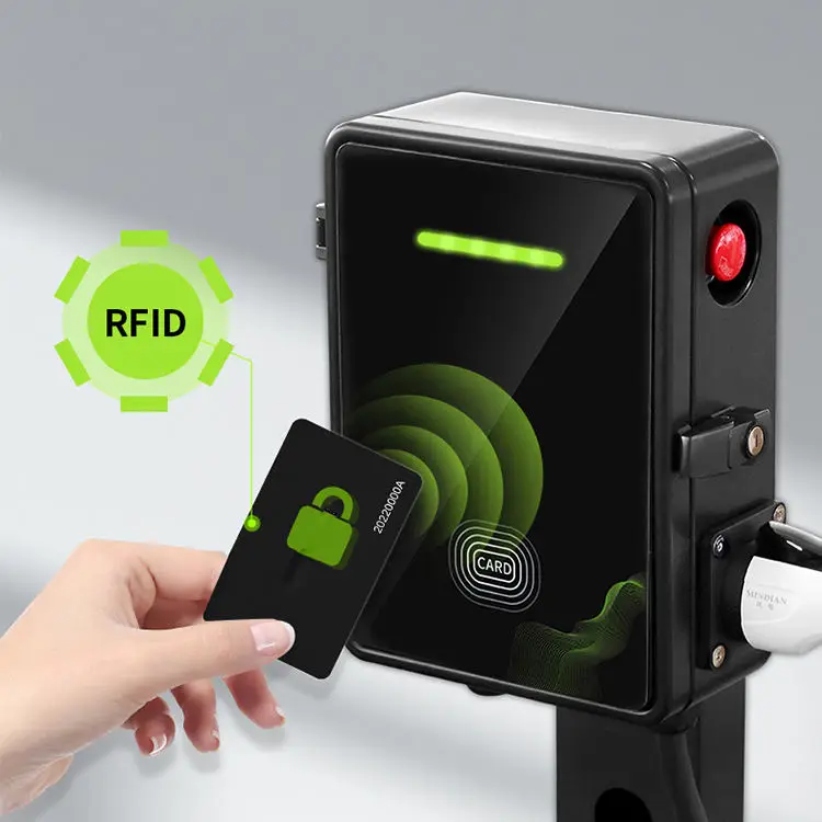 Safe Wallbox Ev car charger 7kw 32A AC home charging 5m charge cable Fast Ev Charger For Electric Vehicle