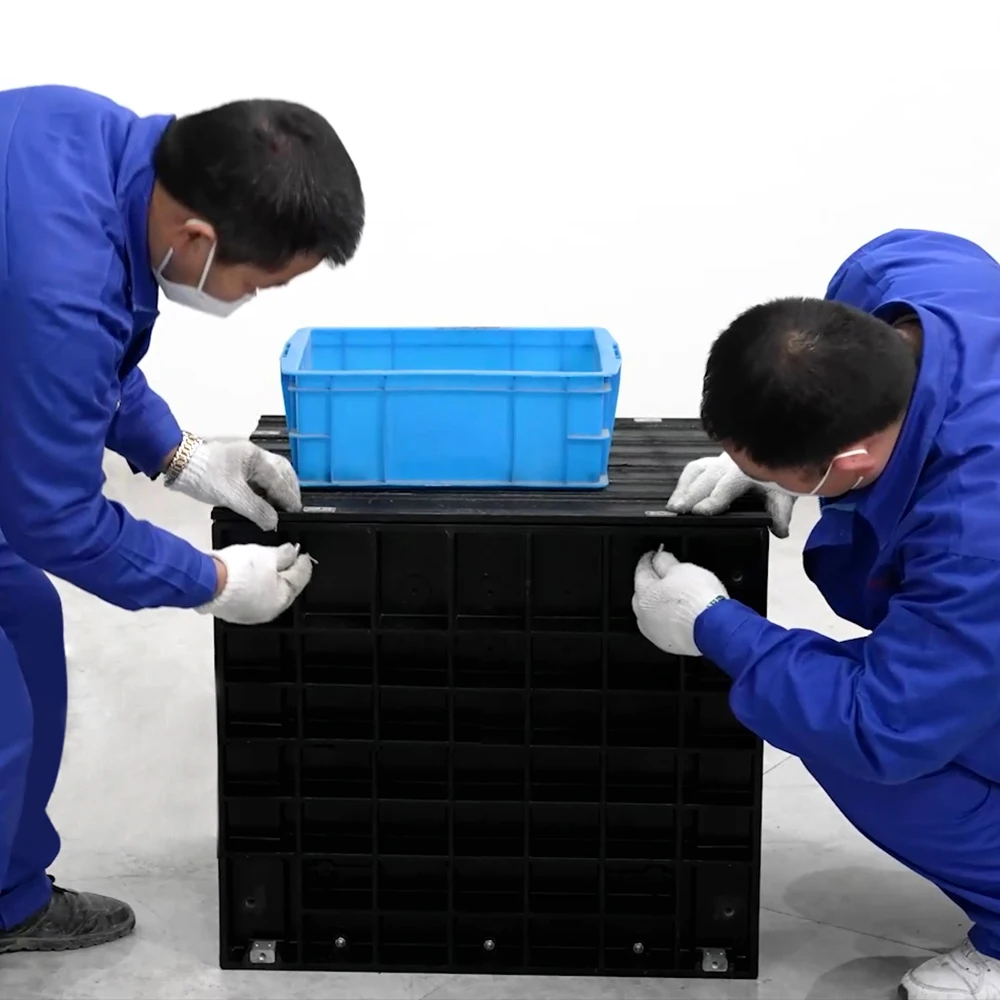 FCST-TH-SMC 100KN Axial Load  40KN Lateral Load Reinforced Plastic Square FRP SMC Manhole Chamber Box Backbone Vault