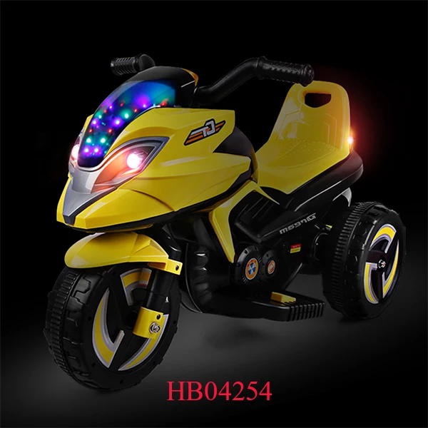 Factory Price Electric Motorcycle kids Ride On toy Car three wheels With Battery Powered