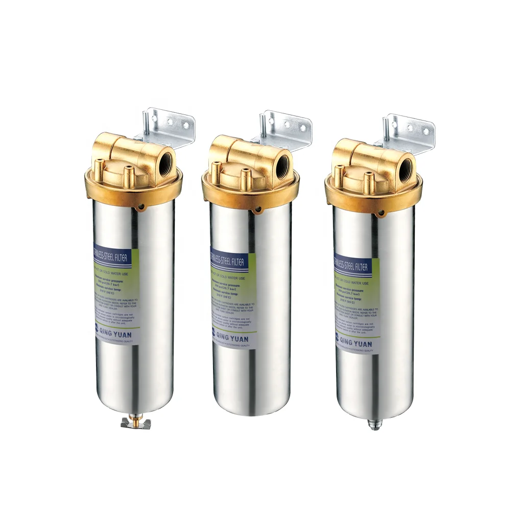 HONG HUI HPB-10A 10 Inch Stainless Steel 304 Filter Housing Cartridge Water Filter Housing