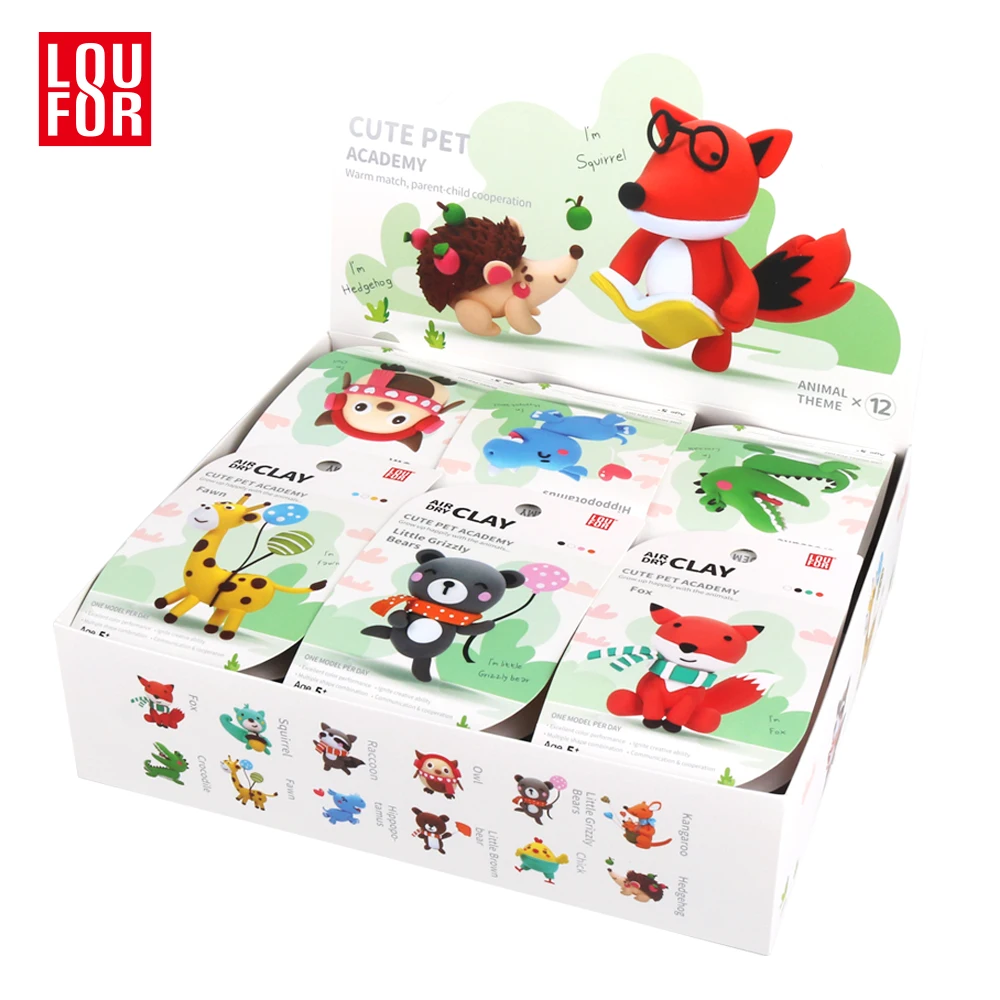 2024 New Hot Selling Slime Toy Set Soft Color soft clay Kids Cotton Mud Foam Cotton Clay Fluffy Slime super light clay