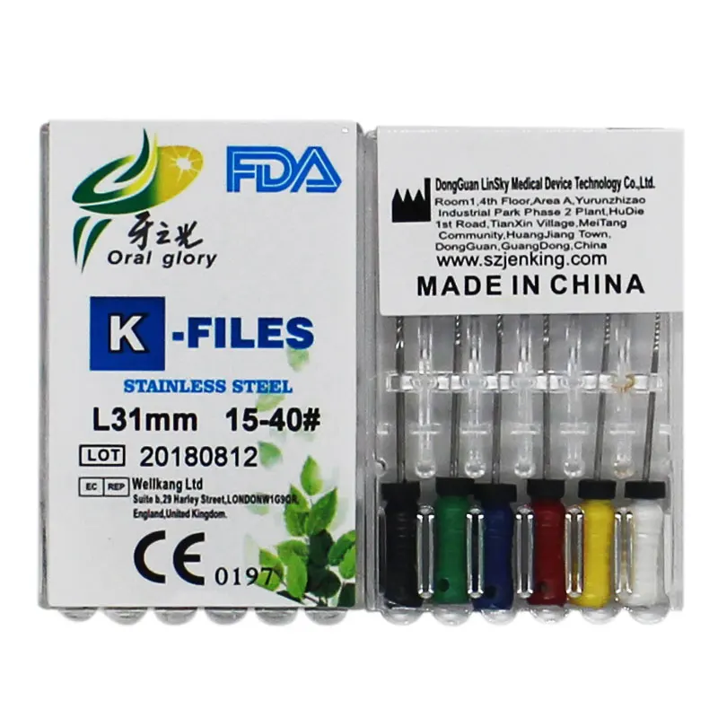 1 шт., NITI файлы, гибкое высококачественное лабораторное оборудование, 3d сканирование