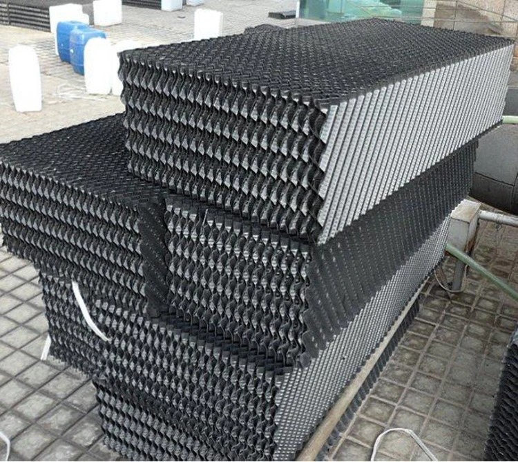 
 ПВХ Цанга башни заполнение, поперечный поток охлаждающая башня заполняющий пакет 300 мм  