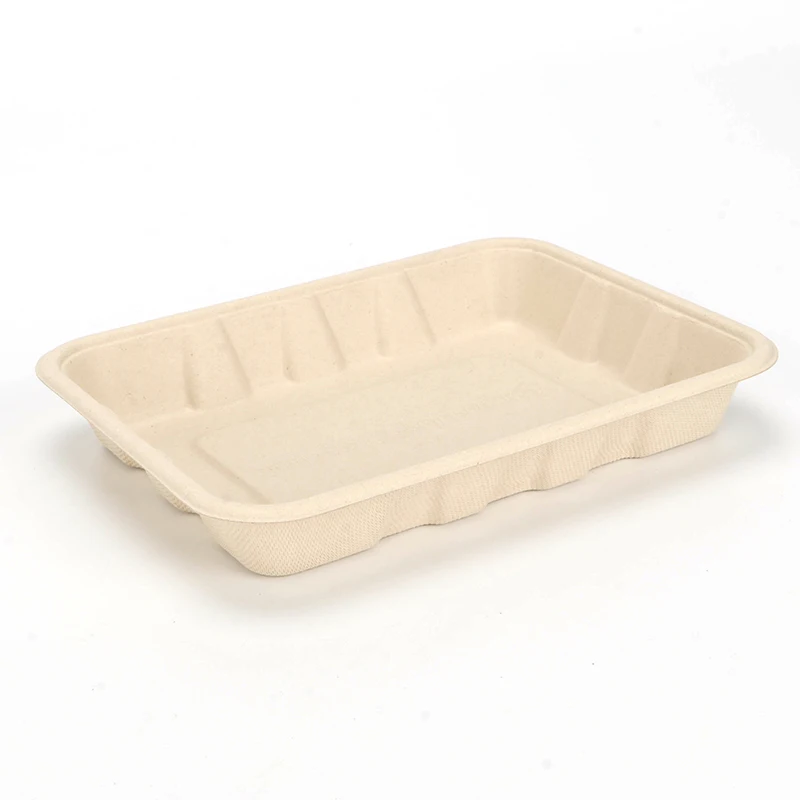 2022 Hotselling Wholesale custom tea party supplies Tableware wedding space bagasse sugarcane paper pulp plates