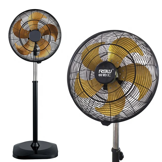 18 inch pure copper motor super high speed height adjustable household portable electric oscillating stand fan