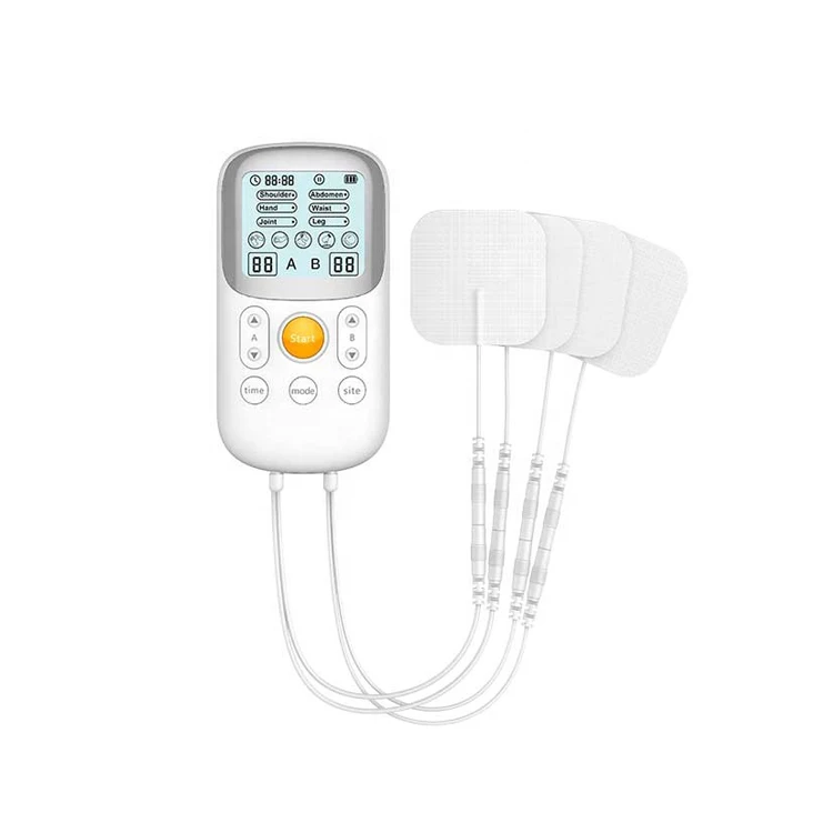 New design electronic pulse massager with high quality electrode pads therapy
