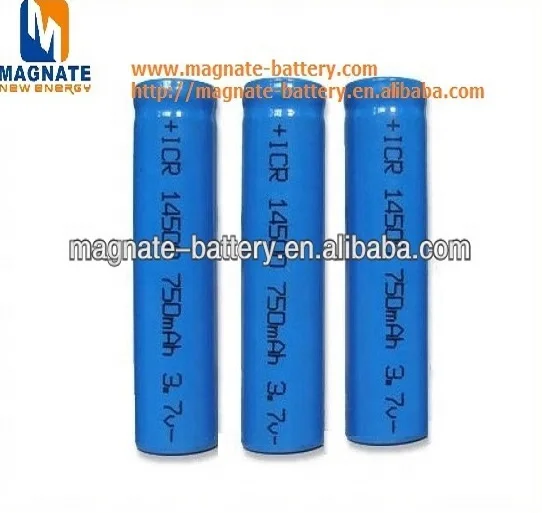 MAGNATE Battery Li-ion rechargeable battery ICR14250 ICR14505 ICR14335 ICR14650 ICR16340 ICR17335 ICR18500 ICR18650 ICR26500