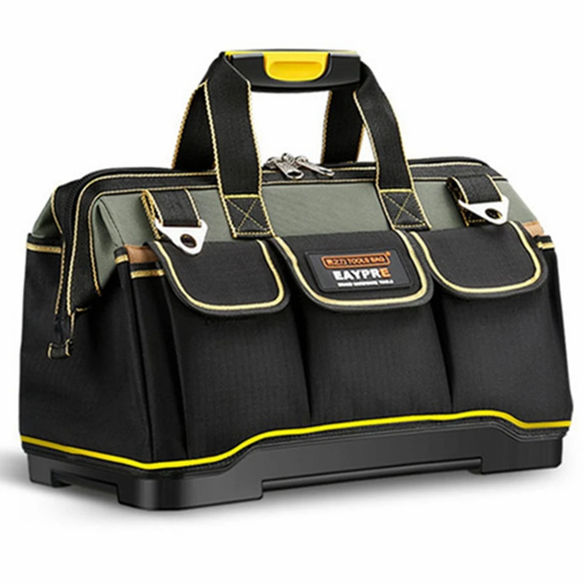 Custom Canvas Electrician Tool Bag Water Proof Heavy Duty Car Motorcycle Roll Up  Rolling Electric Garden Storage Tool Bag