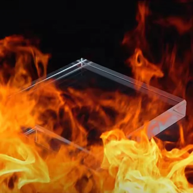 Hot Selling Multi-layer Fire-resistant Tempered Glass for Fireproof Doors and Windows, High-quality Fire Resistance Glass