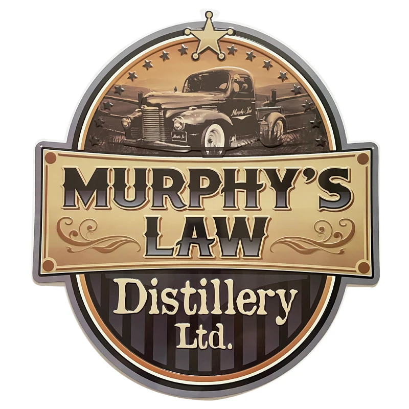 make own design retro metal tin sign art poster of brewery metal tacker signs