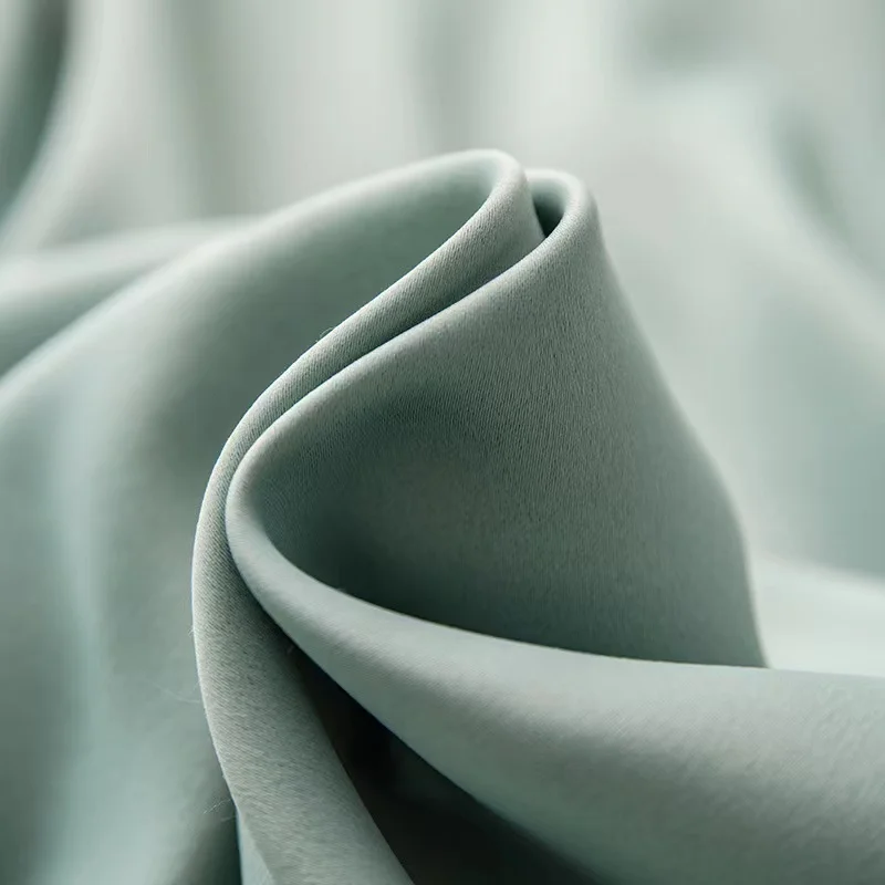 Высококачественная ткань для штор, Классическая простая ткань для штор из 100% полиэстера