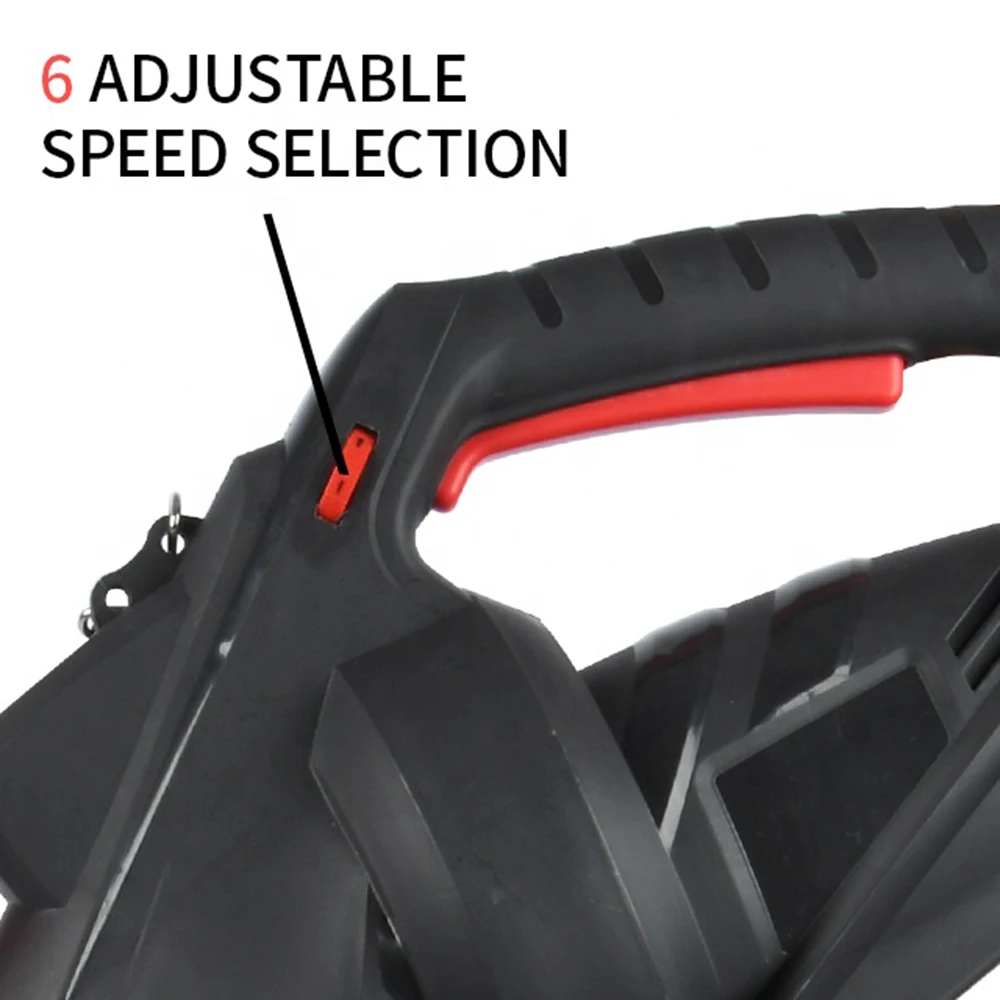 Vertak 3000W variable 6 speed adjustable garden leaf blower and vacuum blower for leaf