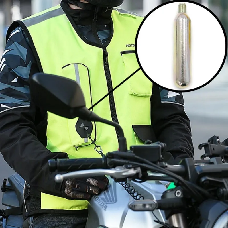 mini co2 cylinder 38g cylinders gas Refillable  Cartridges with Threaded for Capsule Life Vest Jacket