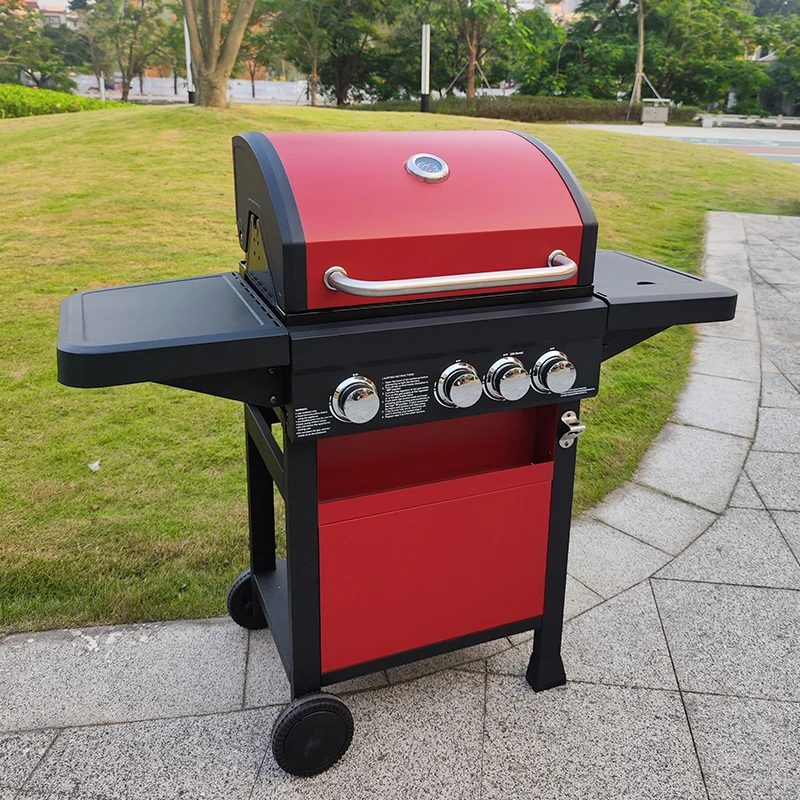 Barbecue Built in Gas Chicken Rotisserie Machine Garden Commercial Bbq Grill