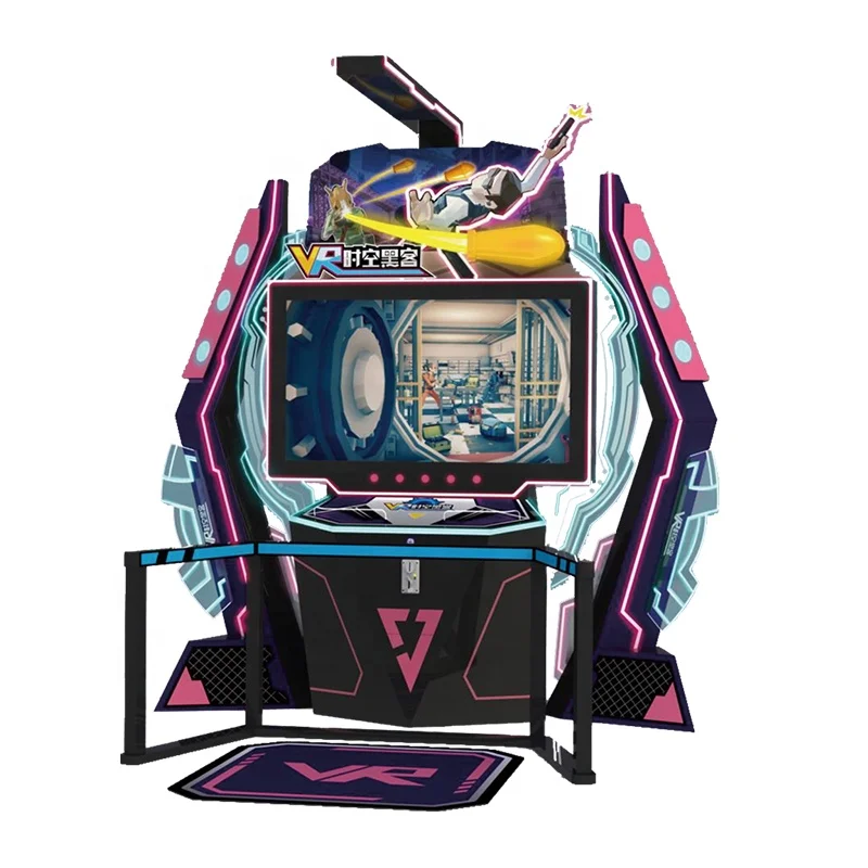 
HLVR008 Space-time hacker time travel Dodge bullets Super man VR game Virtual Reality Simulator Game 