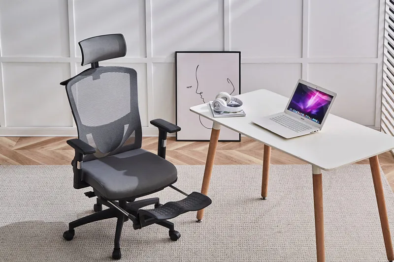 Luxury High Back Lumbar Support Ergonomic Executive CEO Boss Manager Computer Desk Swivel Office Chair Furniture