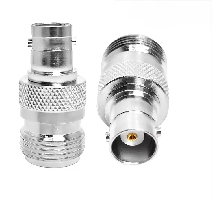 Factory price Brass N To BNC Coax Connector N Type Female jack To BNC Female jack RF Coaxial Adapter Antenna Converter For Radio