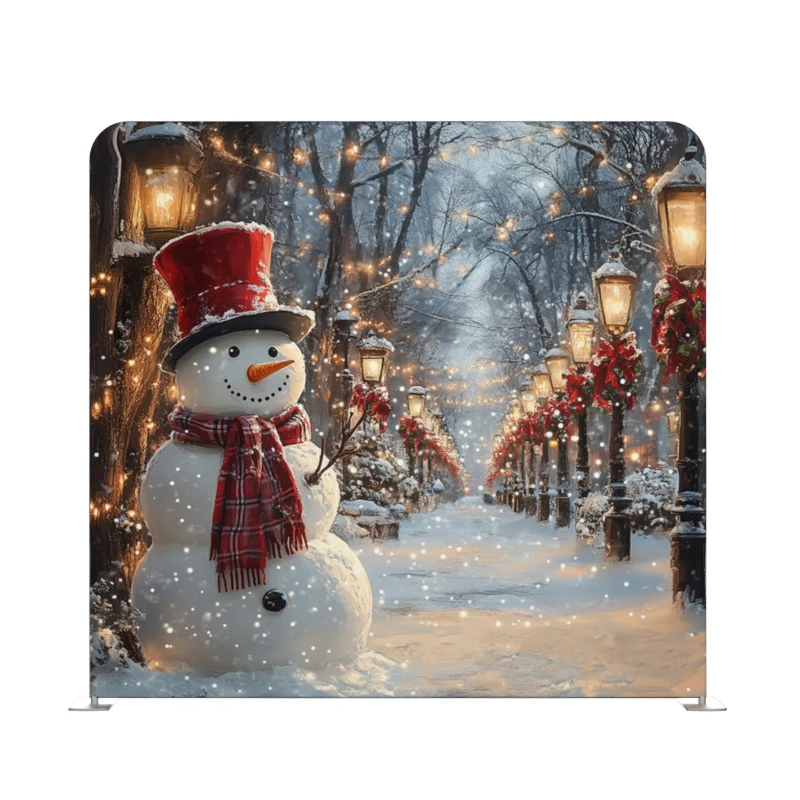 10ft 8Ft Event Stand Aluminum Backdrop Display  Tension Fabric Display portable Christmas  photo booth backdrop pillow case