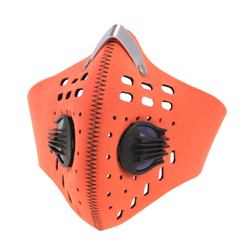 custom design logo polyester neoprene sport breathable mask biking face mask outdoor sport bike riding cycling mask