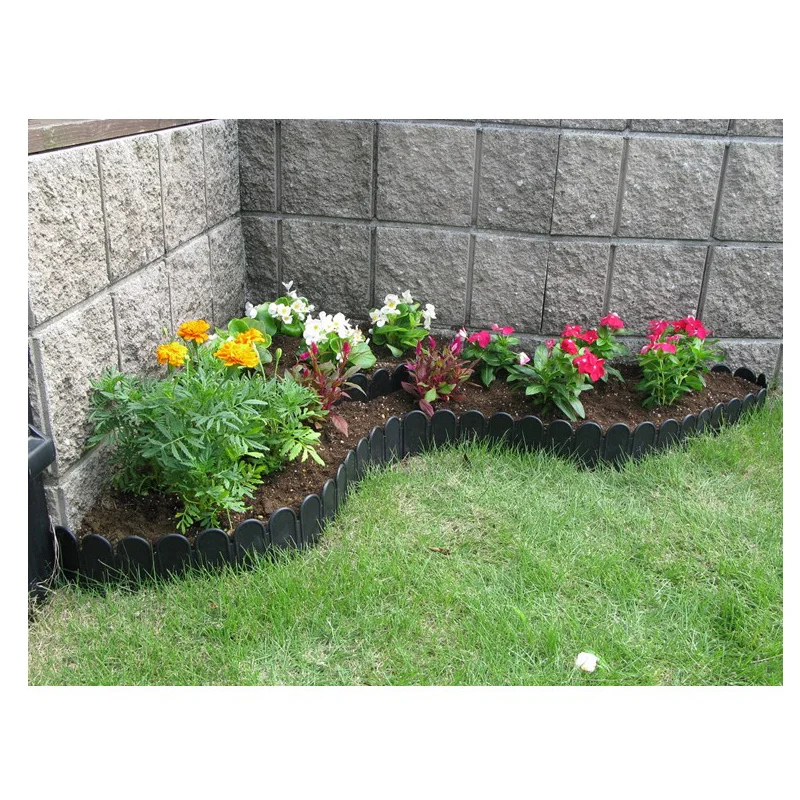 High Quality Plastic Home Garden Decorative Edge