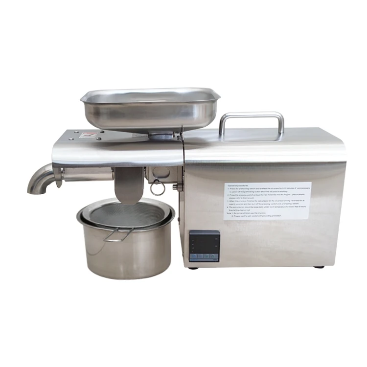 Высокая эффективность мини автоматическая нержавеющая сталь арахисовое масло пресс машина