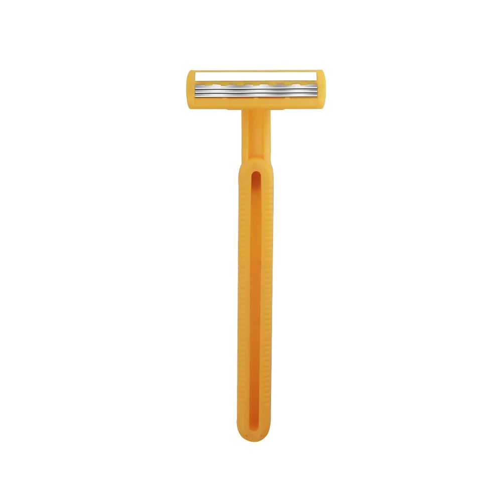 Razor Steel Plastic Handle Twin Blade Razor Shaving Kit