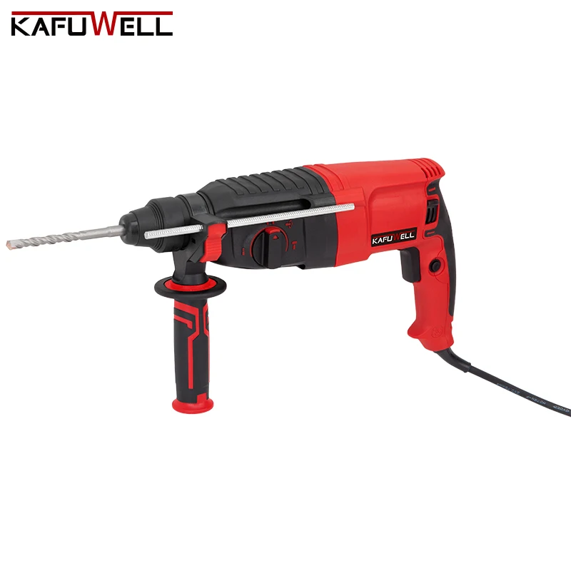 KAFUWELL PA5350A Professional 30mm Heavy Duty Electric Rotary Hammer Drill 1100rpm 3 Functions-for Industrial & Diy Projects